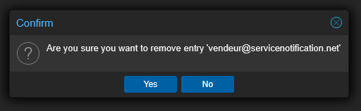 Tutoriel PMG spams : etape 5 et 6 REMOVE
