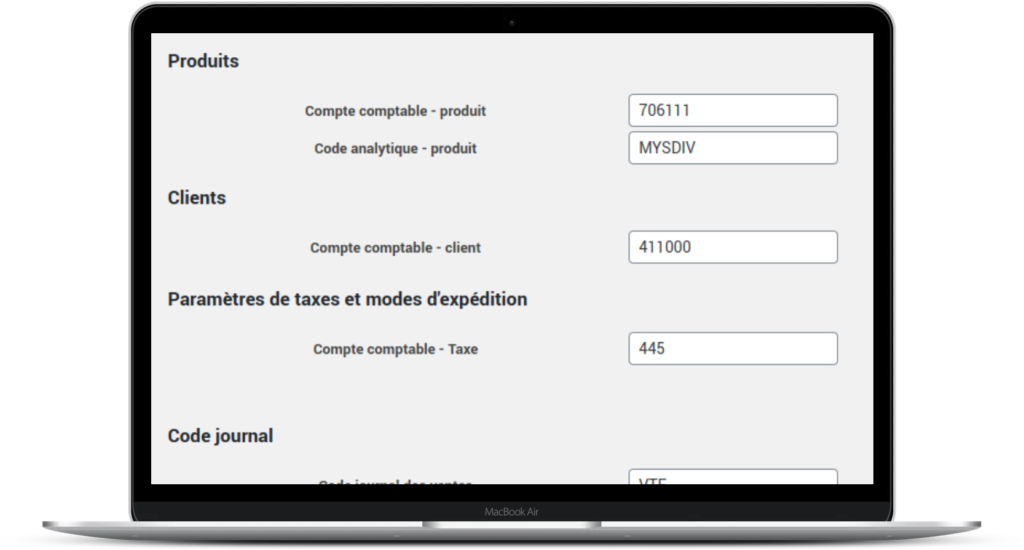 Votre comptabilité simplifiée : visuel du module Comptabilité pour Woocommerce